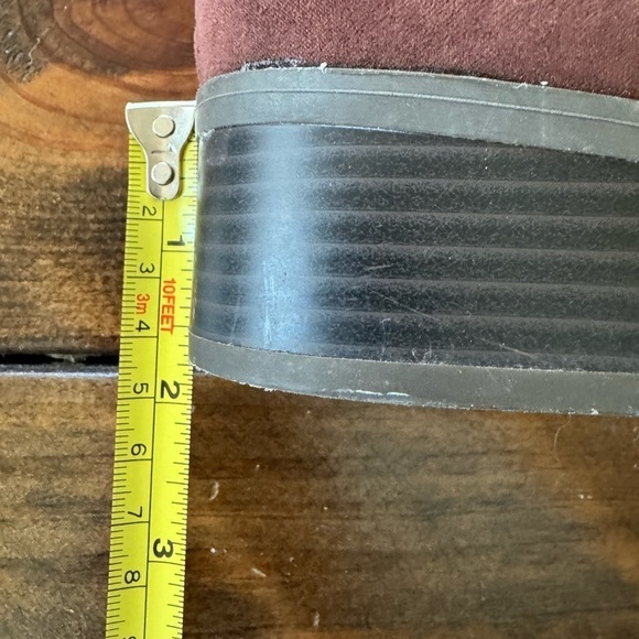 New Directions. Brown Bootie. Slouched look faux suede. Size 8 - Picture 5 of 12